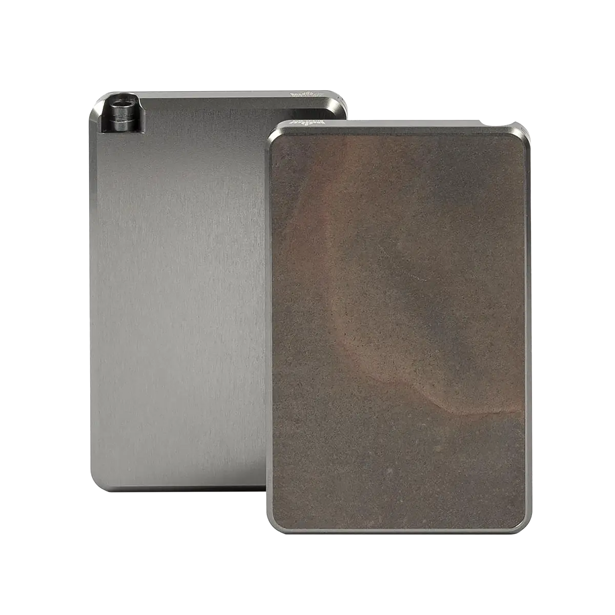 Mars Royal Box – Textured stone snuff box with stealth profile and rugged finish