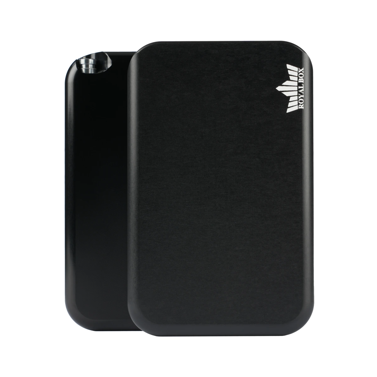 B52 Black Royal Box – Matte black stealth snuff box for tactical daily use