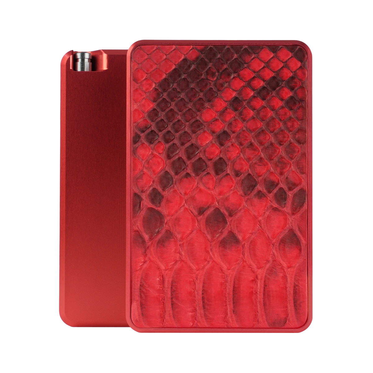 Golf Purosangue Python Royal Box – Red python snuff box built for nightlife
